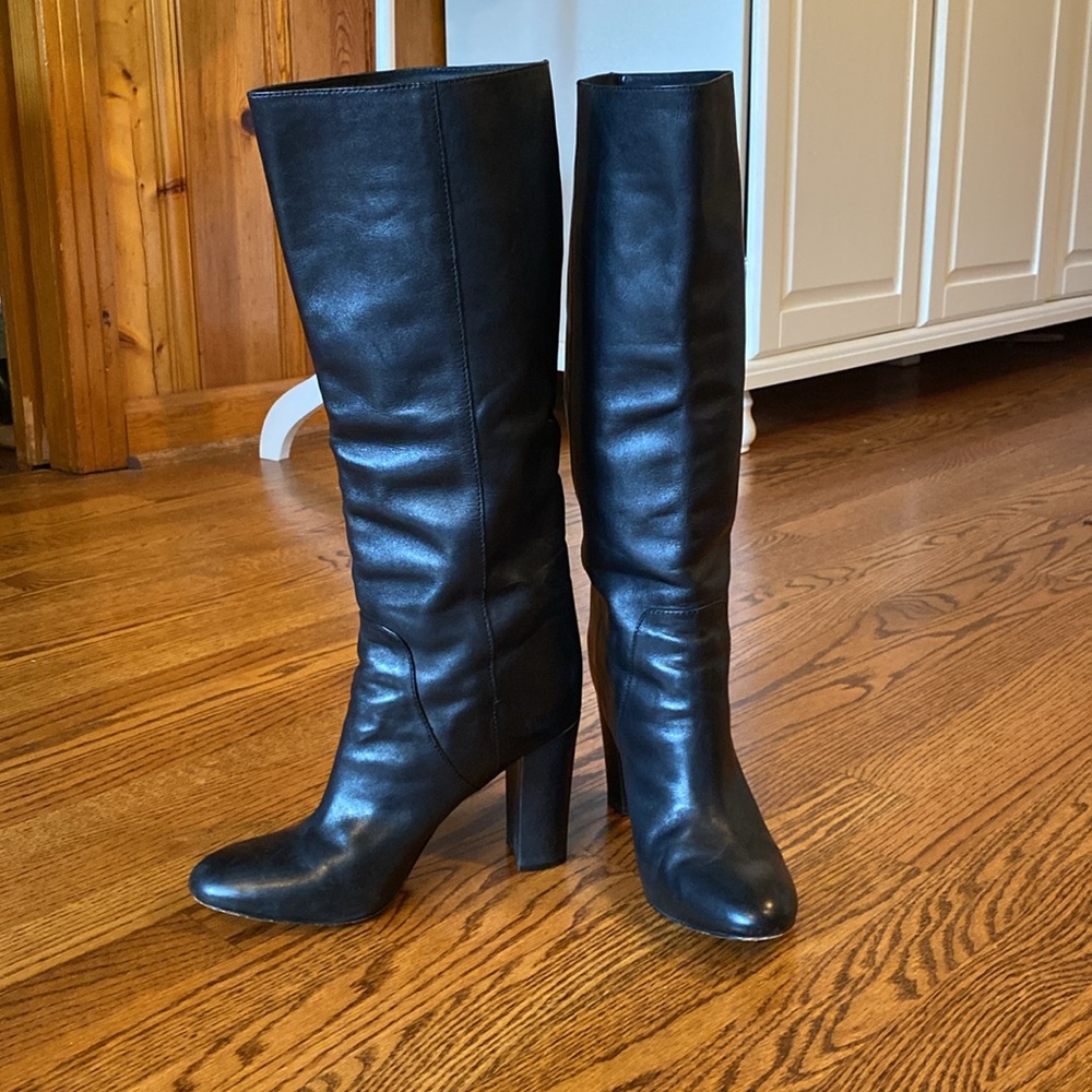 Black Leather Boots